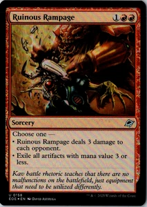 Ruinous Rampage U Edge of Eternities 158 FOIL - Picture 1 of 1