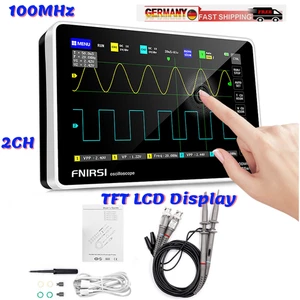 FNIRSI-1013D Oszilloskop 1GSa/s 100 MHz 2CH & Digital Oszilloskop 7''TFT-LCD DE - Bild 1 von 14