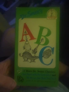 Dr. Seuss ABC, I Can Read with My Eyes Shut! Mr Brown Can Moo! Can You? VHS 1989 - Picture 1 of 4