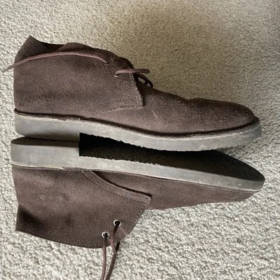 Wrangler Brown Suede Chukka Desert Boots UK 8 Mens - Image 1 of 4