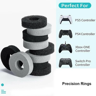12X Precision Rings Aim Assist Motion Control For Playstation Switch 5 D8. P2P4 - Image 1 of 4