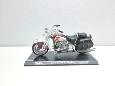 Harley Davidson FLSTS Heritage Springer del 2001 - Maisto 1/18 - Immagine 1 di 2