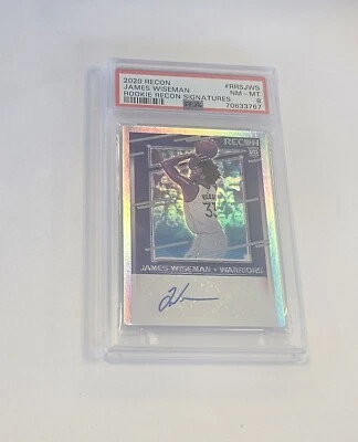 2020 Recon James Wiseman Rookie Recon Auto PSA 8!🔥 - Image 1 of 2