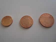 1-2-5 Cent Belgien 2004 bankfrisch Top aus Rolle