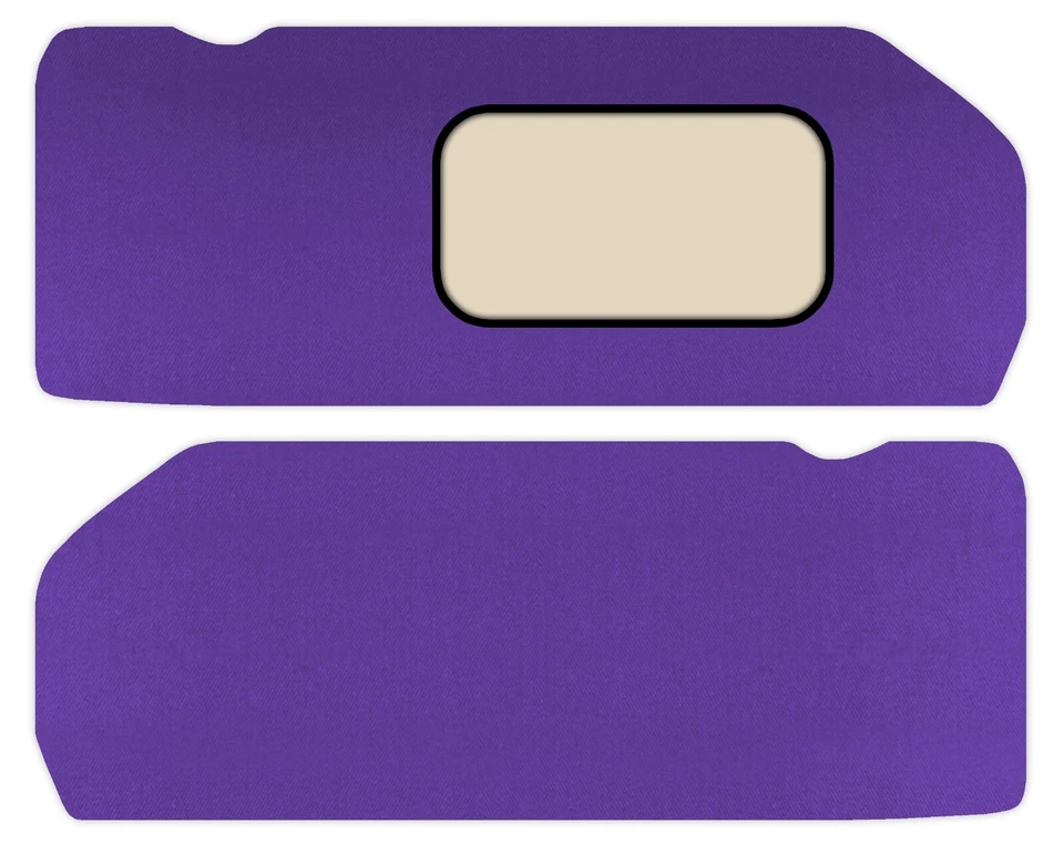 Car sun visor covers fits 1955-1957 Chevy Bel Air driver and passenger cotton - Image 1 of 1