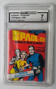 1976 Donruss Space:1999 Unopened Authentic Trading Cards Pack GA 7 NM - Picture 1 of 2