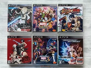 SONY PS3 No More Heroes & Marvel vs Capcom Street Fighter X & Tekken Hybrid - Picture 1 of 14