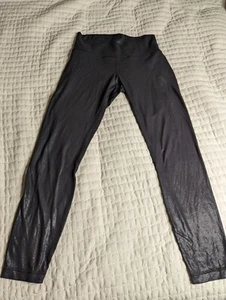 Lululemon Wunder Train High-Rise Ajustado 25" Lámina Negro Para Mujer Talla 6 Night Out - Imagen 1 de 11