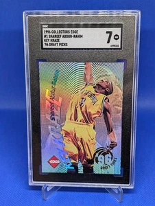 POP 1 1996 Collector's Edge Key Kraze 96 Draft Picks #1 Shareef Abdur-Rahim SGC - Picture 1 of 2