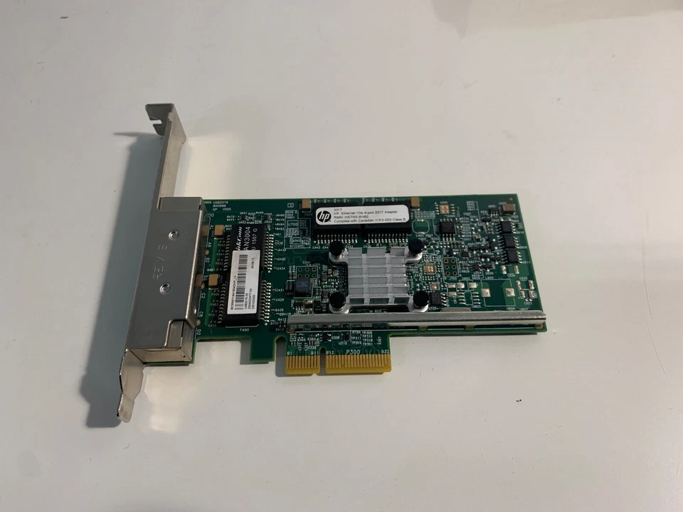 HP Ethernet 1Gb 4-port 331 T Adapter - Immagine 1 di 4