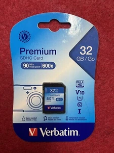 Verbatim, Tarjeta SDHC Premium, 32 GB, #96871 NUEVO - Imagen 1 de 2