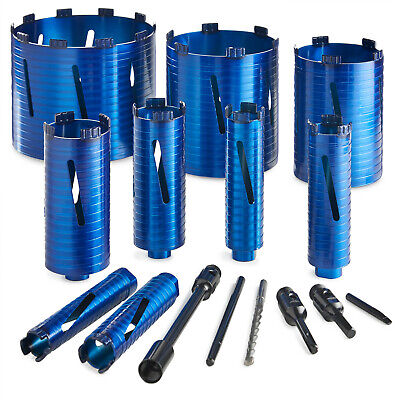 Dry Diamond Core Drill Bit Plumbers/Builders Premium Turbo Segment Hole Cutter • 115£