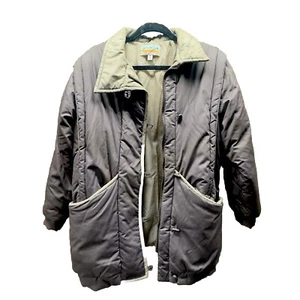 VINTAGE Damen Winterjacke Small Sassoon Collection lila mit Reißverschluss + Knopf - Bild 1 von 5