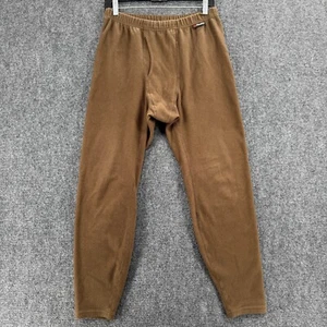 Cabelas Underwear Mens Medium Regular Brown Polartec Fleece Flexible Thermal - Picture 1 of 13