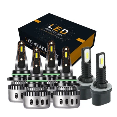 Faro delantero LED alto/bajo + bombillas antiniebla 6000K para Ford Thunderbird 1990-1993 Foto 1 de 4