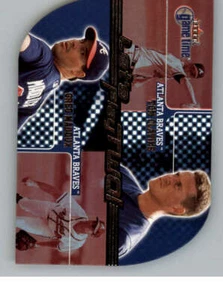 2001 Fleer Game Time Let's Play Two #12 T.Glavine/G.Maddux (ref 134448) - Picture 1 of 2
