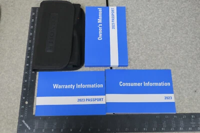Honda Passport Manual del Propietario 2023 Juego de Libros 23 Envío Gratis OM849 Foto 1 de 2