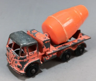 Mezclador de cemento Matchbox Lesney naranja para forraje nº 26 Foto 1 de 4