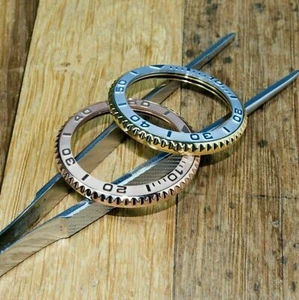 Bisel dorado + inserto para reloj Seiko SKX007/9 SRPD 120 clics unidireccional - Imagen 1 de 33