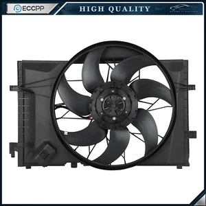 Radiator Fan Assembly For 02-07 MERCEDES-BENZ C230 2001-2005 MERCEDES-BENZ C240 - Picture 1 of 8