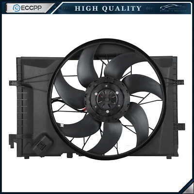 Radiator Fan Assembly For 02-07 MERCEDES-BENZ C230 2001-2005 MERCEDES-BENZ C240 - Image 1 of 4
