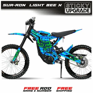 Sur-ron Light Bee Graphics Kit, Surron Wrap, Segway X 260 Stickers, Decals - Bild 1 von 9