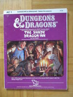 D&D The Shady Dragon Inn AC 1 #9100 Dungeons Dragons TSR Modul adventure