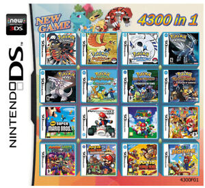 4300 IN 1 Pokemon Mario Diverse Spielserien Videospiel Nintendo für DS NDS 3DS