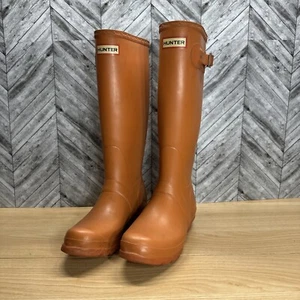 Hunter Women's Original Tall Coral Rain Boots Women’s Size 7 W23499 - Picture 1 of 8
