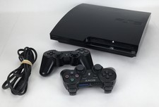 Sony Playstation 3 PS3 CECH-2001A Slim 120GB Console with 2 Controllers Tested