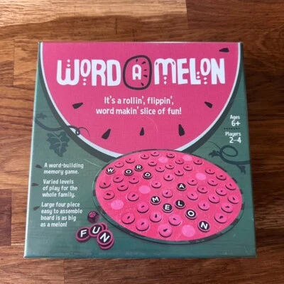 Bananagrams Word-A-Melon Word Building Memory Game New Sealed - Image 1 of 4