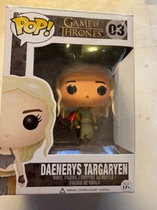 Daenerys Targaryen #03 Funko - RARE with Green dragon with 2 red wings, boxed - Picture 1 of 17