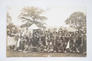 Group of Boy Scouts Vintage Postcard - Picture 1 of 2