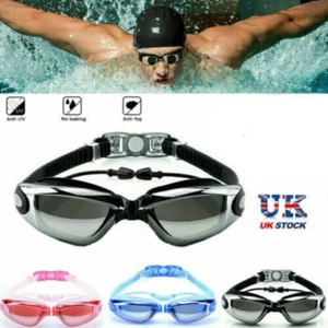 Outdoor Swimming Goggles for Men Women Adult Kids Diving Googles Anti Fogging - Picture 1 of 19