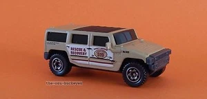 2008 Matchbox Loose Hummer H2 SUV Flat Tan Rescue Recovery Multi Pack Exclusive - Picture 1 of 1