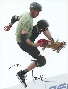 *TONY HAWK*SIGNED*AUTOGRAPHED*PHOTO*SKATEBOARDING*COA*8.5" X 11" - Picture 1 of 2