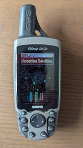 Garmin GPSMap 60CSx Handheld GPS – Used, w/ 16GB microSD & Charge Cable - Picture 1 of 7