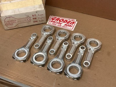 Groden Aluminum Connecting Rods Chrysler 340 6.125 NEW! Fast  Free shipping! - Image 1 of 4