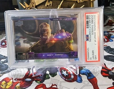 Thanos     What If…Zombies Marvel 2023 Upper Deck Card #45 - Image 1 of 4