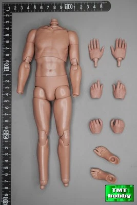 1:6 Scale DID A80189 WWII US 2nd Ranger Medic Wade - Body w/ Hands (NO HEAD) - Image 1 of 2