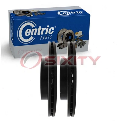 2 rotores de freno de disco delanteros centrados para neumático de freno Honda Civic 1990-2005 xx Foto 1 de 4