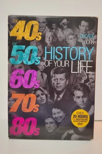 HISTORY OF YOUR LIFE - The Decade You Were Born 5 DVDs 40’s 50’s 60’s 70’s 80’s - Bild 1 von 14