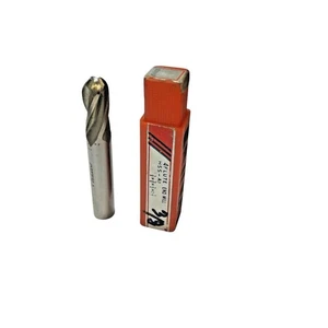 3/8" X 3/8" X 3/4" X 2-1/2" HSS Multi-Ball End Mill, 4 Flute - Picture 1 of 3