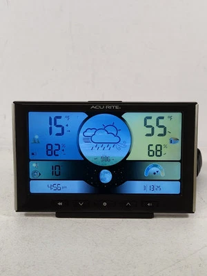 AcuRite Weather Forecaster Wireless Digital Color Display In/Out Sensor - Image 1 of 4