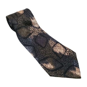 Tutt Matt Necktie Multicolor Abstract Pattern Men's Silk Neck Tie - Picture 1 of 5