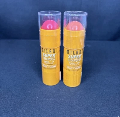 Lápiz de mejillas y labios Milani supercargado tono 120 y 110 nuevo Foto 1 de 4