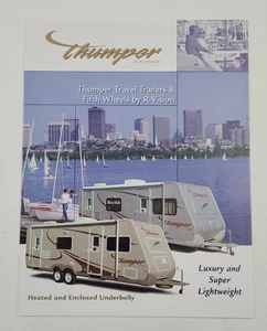 Brochure camper 2003 Thumper di R-Vision rimorchio da viaggio quinta ruota camper - Foto 1 di 5
