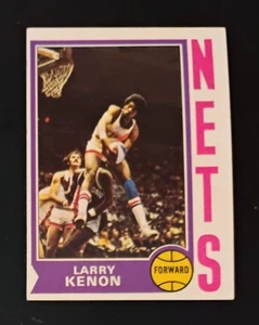 Tarjeta de novato Topps Larry Kenon 1974-75 #216 casi como nueva (ver escaneo) - Imagen 1 de 2