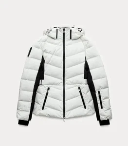 ZARA SKI WINDPROOF AND WATERPROOF RECCO TECHNOLOGY DOWN JACKET ~ Size L 8073 024 - Picture 1 of 18