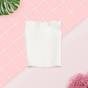 1:12 White Vest Fashion Doll Accessories for 6in Female Action Figures - Picture 1 of 6